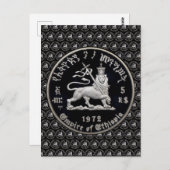 Lion de Juda - Jah Rastafari - Carte postale (Devant / Derrière)