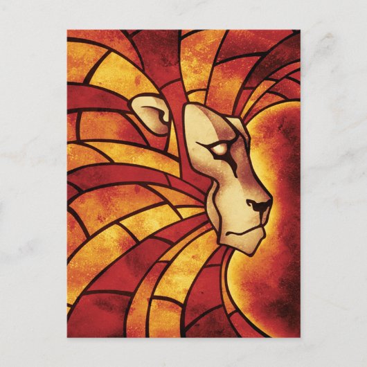 Lion de Juda - Jah Rastafari - Carte postale (Devant)