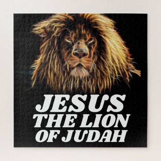 LION DE JUDAH CHRISTIAN JIGSAW PUZZLES (Vertical)
