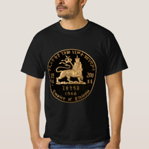 Lion de Judah Jah Rastafari T-shirt Reggae