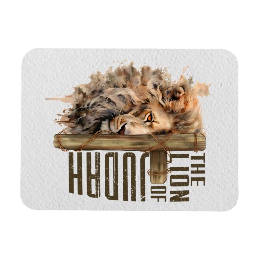 Lion de Judah Magnet (Horizontal)
