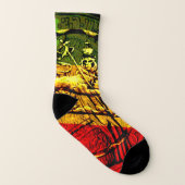 Lion de Judah Mens Socks (Droite extérieur)