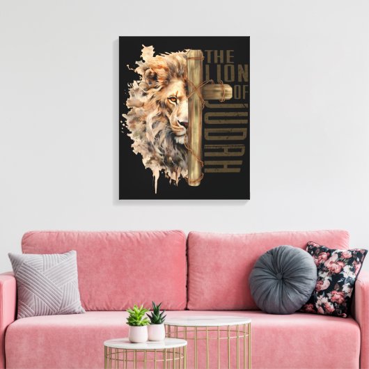 Lion de la Toile de Juda (Insitu(Salon))