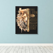 Lion de la Toile de Juda (Insitu (Plancher de Bois))