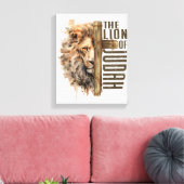 Lion de la Toile de Juda (Insitu(Salon))