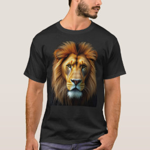 Lion de meester van de dapperheid T-shirt