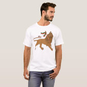 Lion de T-shirt de Judah (Devant entier)