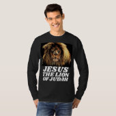 LION DE T-shirts CHRÉTIENS JUDAH JESUS (Devant entier)