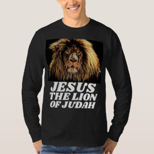 LION DE T-shirts CHRÉTIENS JUDAH JESUS