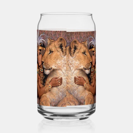 Lion déesse Princesse égyptienne Verre (Droite)