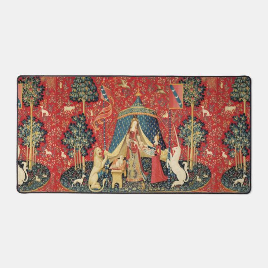 Lion D'ENFANCE ET D'UNICORN, Fleurs D'Imaginaires, (Recto)