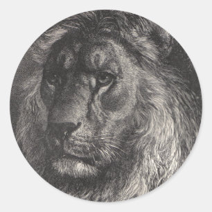 lion des autocollants de judah