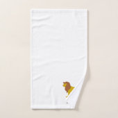 Lion Design Monogrammé (Serviette à main)