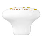 Lion Design Personalised Keramische Knop (Zijkant)