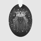 Lion d'étoile avec monogramme de couronne (devant)