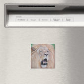 Lion die de natuur voortplant magneet (Insitu (Vaatwasser))