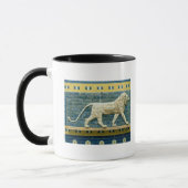 Lion die Ishtar vertegenwoordigt Mok (Links)