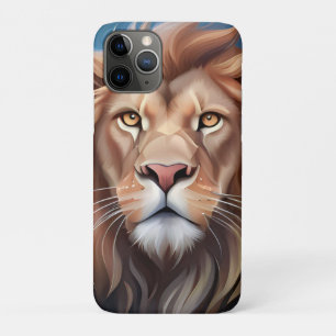 Lion Digitale Kunst Portret-56556 iPhone 11 Pro Hoesje