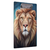 Lion Digitale Kunst Portret-56556 Klembord (Rechts)
