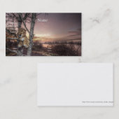 Lion Doll à Dawn Carte de visite (Devant / Derrière)