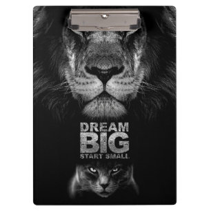 Lion Dream BIG Start Small Klembord