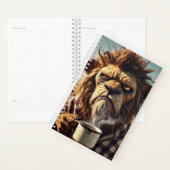 Lion du matin grincheux (Devant avec enveloppe)
