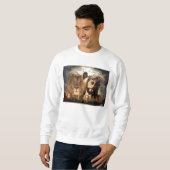 Lion du sweatshirt de base 1 de Judah (Devant entier)