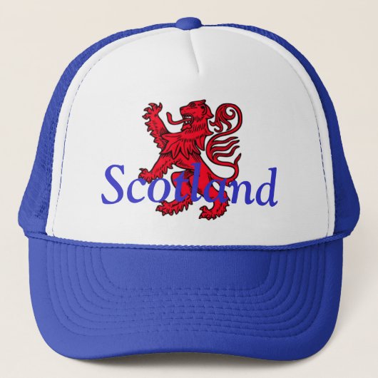 Lion effréné du casquette de l'Ecosse (Devant)