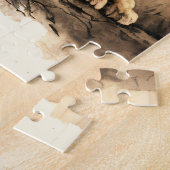 Lion en Cubs Puzzle Legpuzzel (Zijkant)