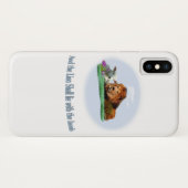 Lion en de Christelijke zaak Lamb Phone Case-Mate iPhone Case (Achterkant (horizontaal))