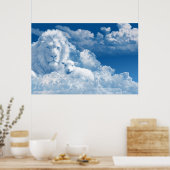 Lion en Lamb Art Poster (Keuken)