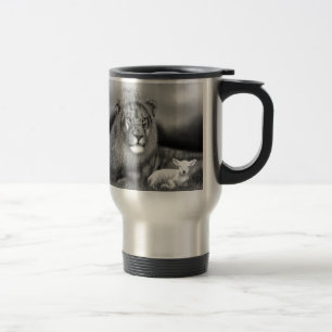 Lion en Lamb Reisbeker