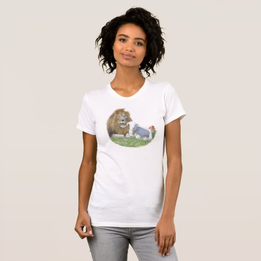 Lion en Lamb T-shirt (Voorkant volledig)