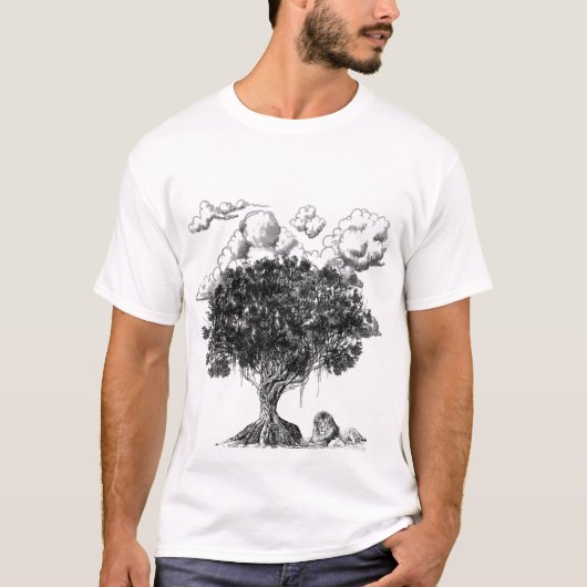 Lion en Lamb T-shirt (Voorkant)