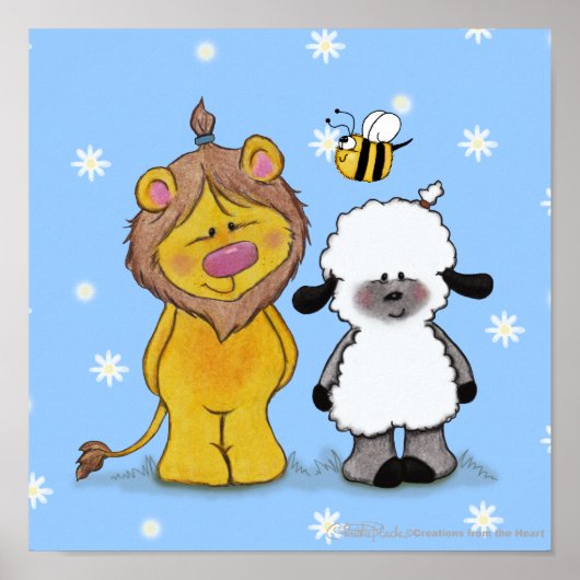 Lion en Lamb True Friends Poster (Voorkant)