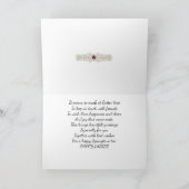 Lion en Lamp Paas Kaart (Binnen)