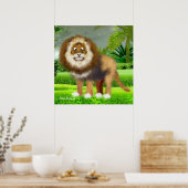 Lion Eyes 2 - SRF Poster (Keuken)