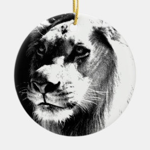 Lion Eyes Keramisch Ornament