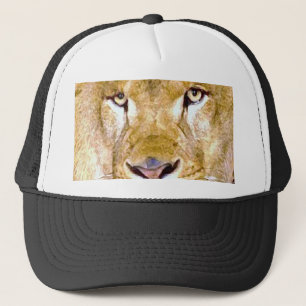 Lion Eyes Trucker Pet