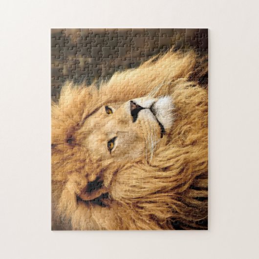 Lion Face Legpuzzel (Verticaal)