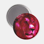 Lion Face Magneet (Voorkant / Achterkant)