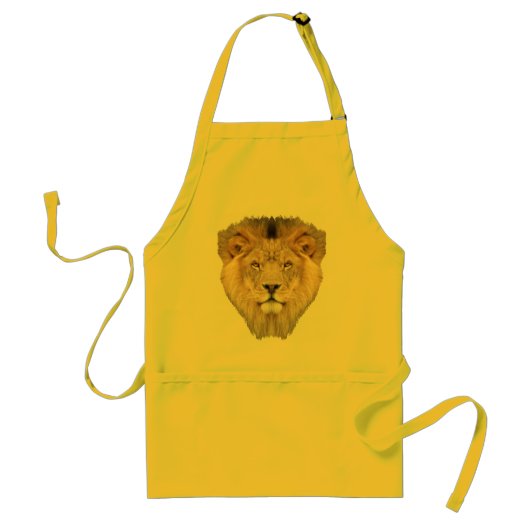Lion Face Standaard Schort (Voorkant)