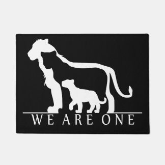 Lion Family Deurmat