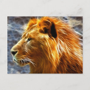 Lion fantasy briefkaart