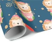 Lion-Feestdagen aanpassen Cadeaupapier (Rol Hoek)