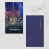 Lion Fish no2 Visitekaartje (Voorkant / Achterkant)