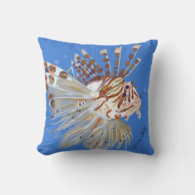 Lion Fish pillow Kussen (Voorkant)