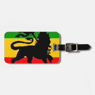 Lion Flag Bagagelabel