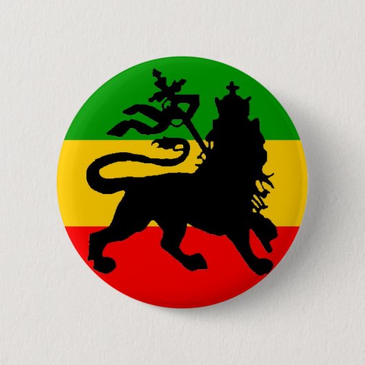 Lion Flag Ronde Button 5,7 Cm (Voorkant)