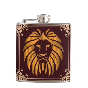 Lion Flask Heupfles